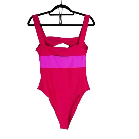 Lovers and Friends Daytona One Piece in Red & Pink Large - Picture 3 of 7